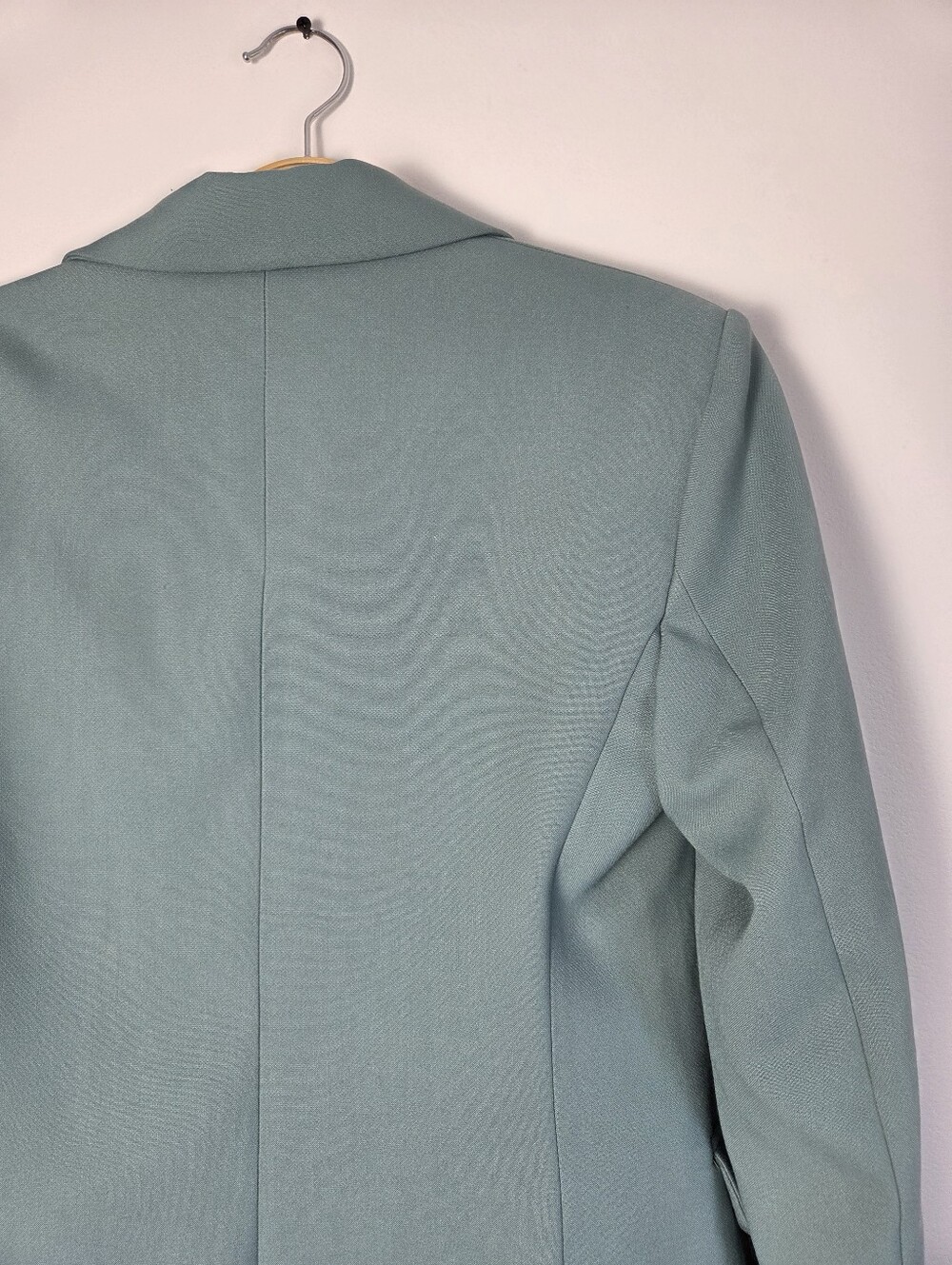 NWT Mango Double-Breasted Mint Green Blazer - Picture 11 of 12